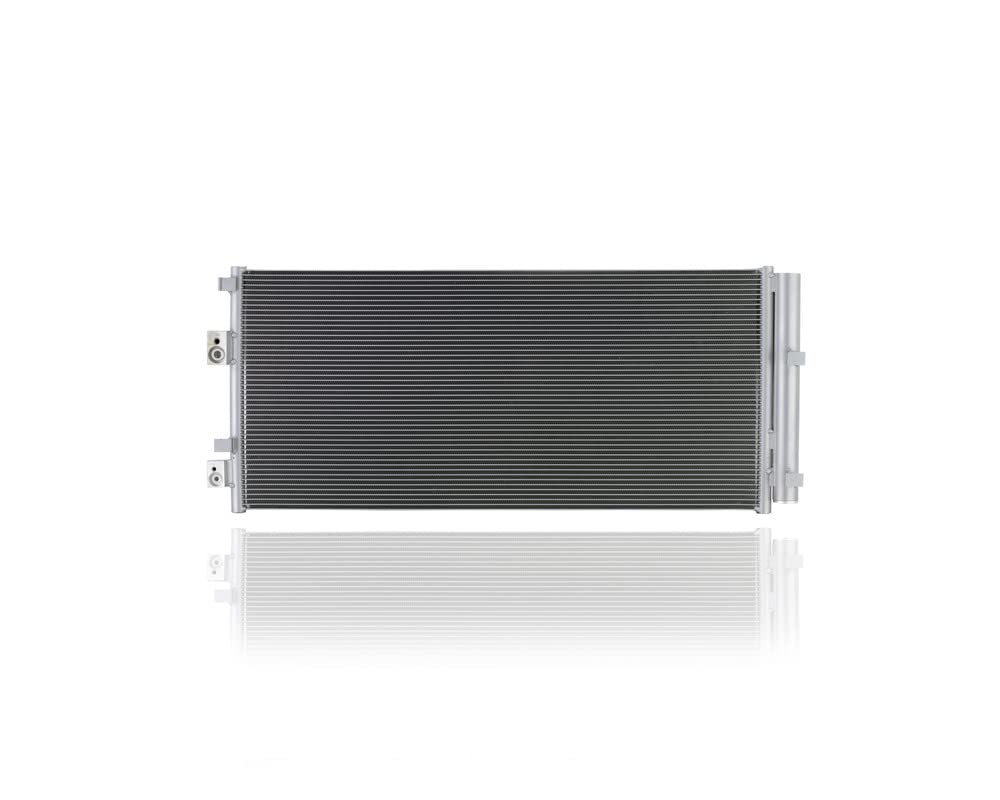 Ford Bronco Sport 2.0L Turbo A/C Condenser Replacement (2021-2022) - Parallel Flow with Receiver & Dryer - Compatible with LX6Z19712L - Perfect for Cooling System Repairs & Summer Driving Comfort