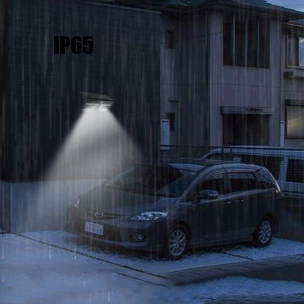 Solar Powered Outdoor Wall Light with PIR Motion Sensor - Waterproof LED Wall Mounted Lamp for Porch, Garden, Pathway & Street Lighting - Ideal for Home Security and Landscape Illumination