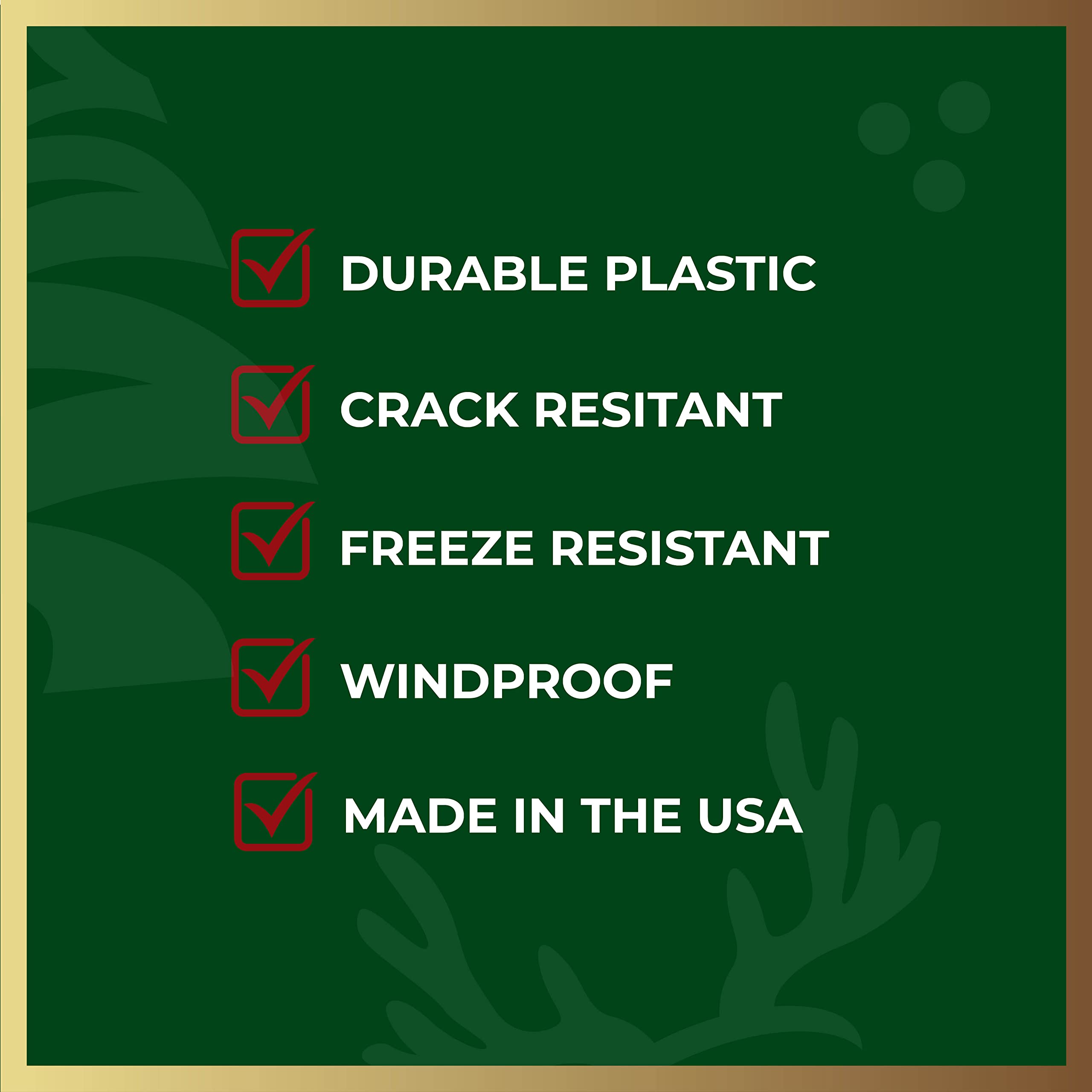 400-Pack All-Purpose Christmas Light Clips for Outdoor Holiday Decorations - Universal Fit for Mini, C6, C7, C9, Rope & Icicle Lights - Easy Shingle & Gutter Mounting (No Tools Needed) - Perfect for Roof, Fence & Window Decor - Made in USA