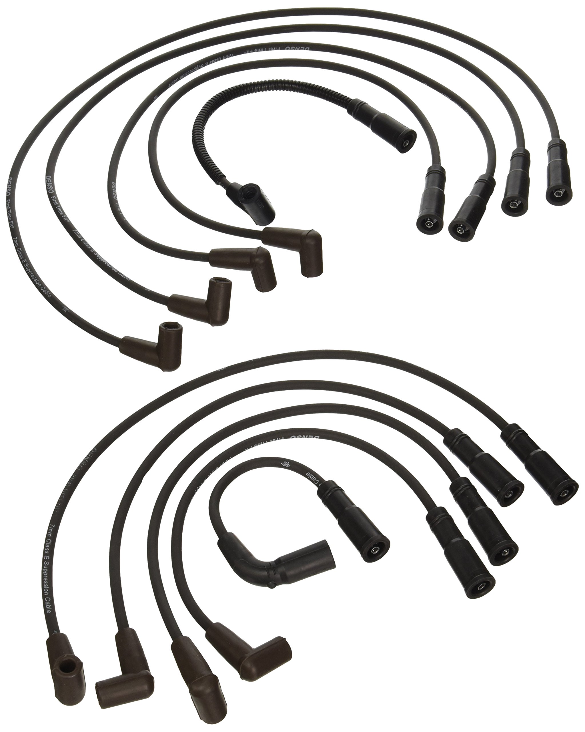 Denso 671-8049 OEM Replacement Spark Plug Wires - High Performance Ignition Cables for Smooth Engine Operation - Perfect for Toyota, Lexus, and Scion Vehicles