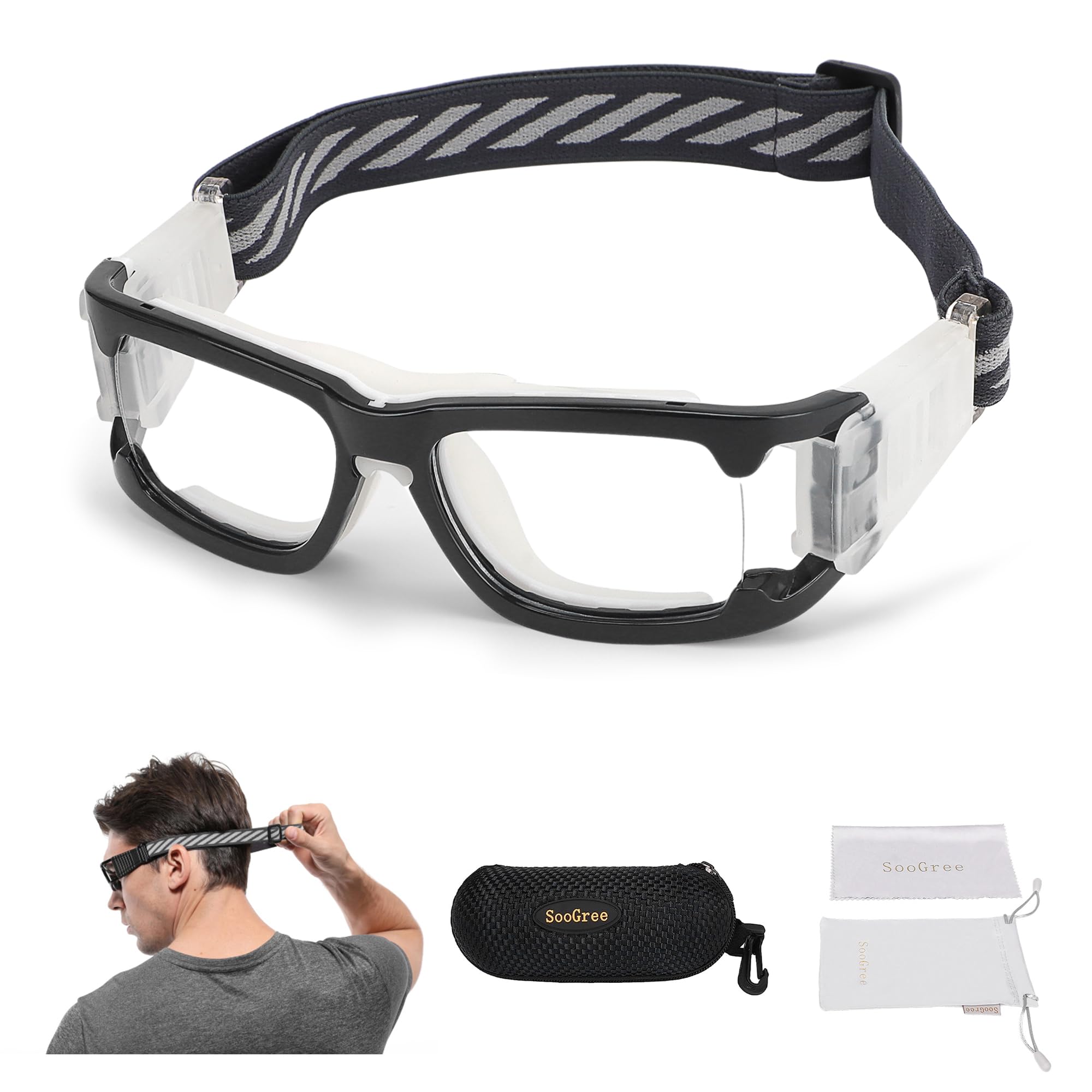 Best Sports Goggles for Basketball & Football - Anti-Fog, Shockproof Safety Eyewear for Men & Women - Perfect for Indoor/Outdoor Games & Training