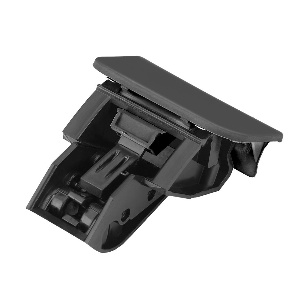 Black Car Glove Box Lock Lid Handle - No Hole Replacement for Secure Storage | Perfect for Organizing Car Accessories & Protecting Valuables