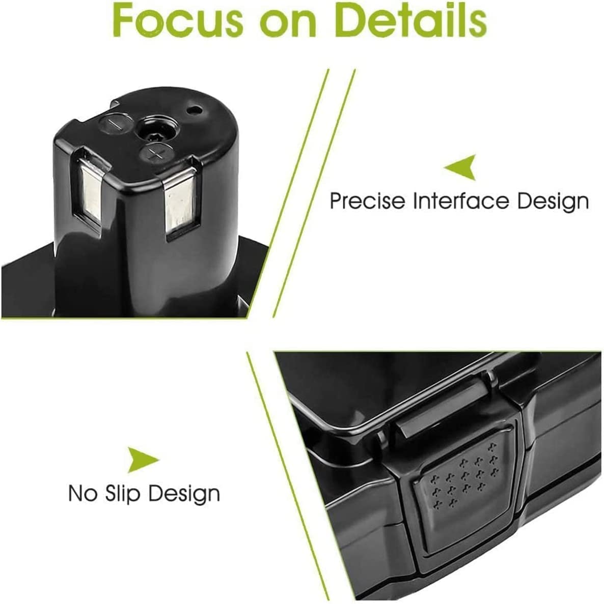 Upgraded 7.0Ah 2-Pack P108 18V Lithium-Ion Battery Replacement for Ryobi ONE+ 18V Cordless Tools (P102 P103 P104 P105 P107 P109 P122) - Fast Charging with LED Indicator - Perfect for Drills, Saws, and Outdoor Power Tools