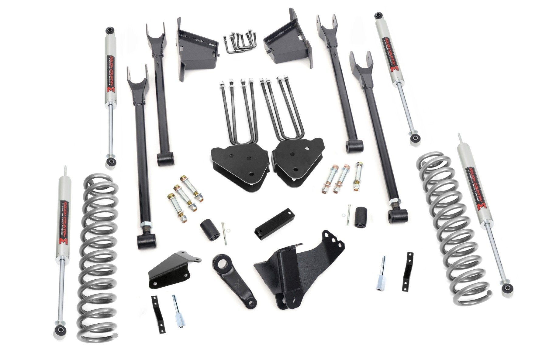 8 Inch Lift Kit with 4 Link & RR Blocks for Ford F-250/F-350 Super Duty (2005-2007) - Heavy Duty Off-Road Suspension Upgrade for Trucks | Perfect for Rock Crawling & Trail Riding