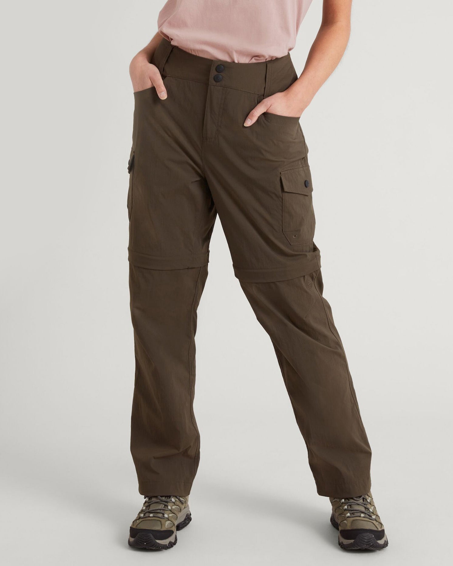 Clark Women's Convertible Pants v3 - Lightweight Hiking & Travel Pants with Zip-Off Legs - Perfect for Outdoor Adventures, Camping & Trail Running