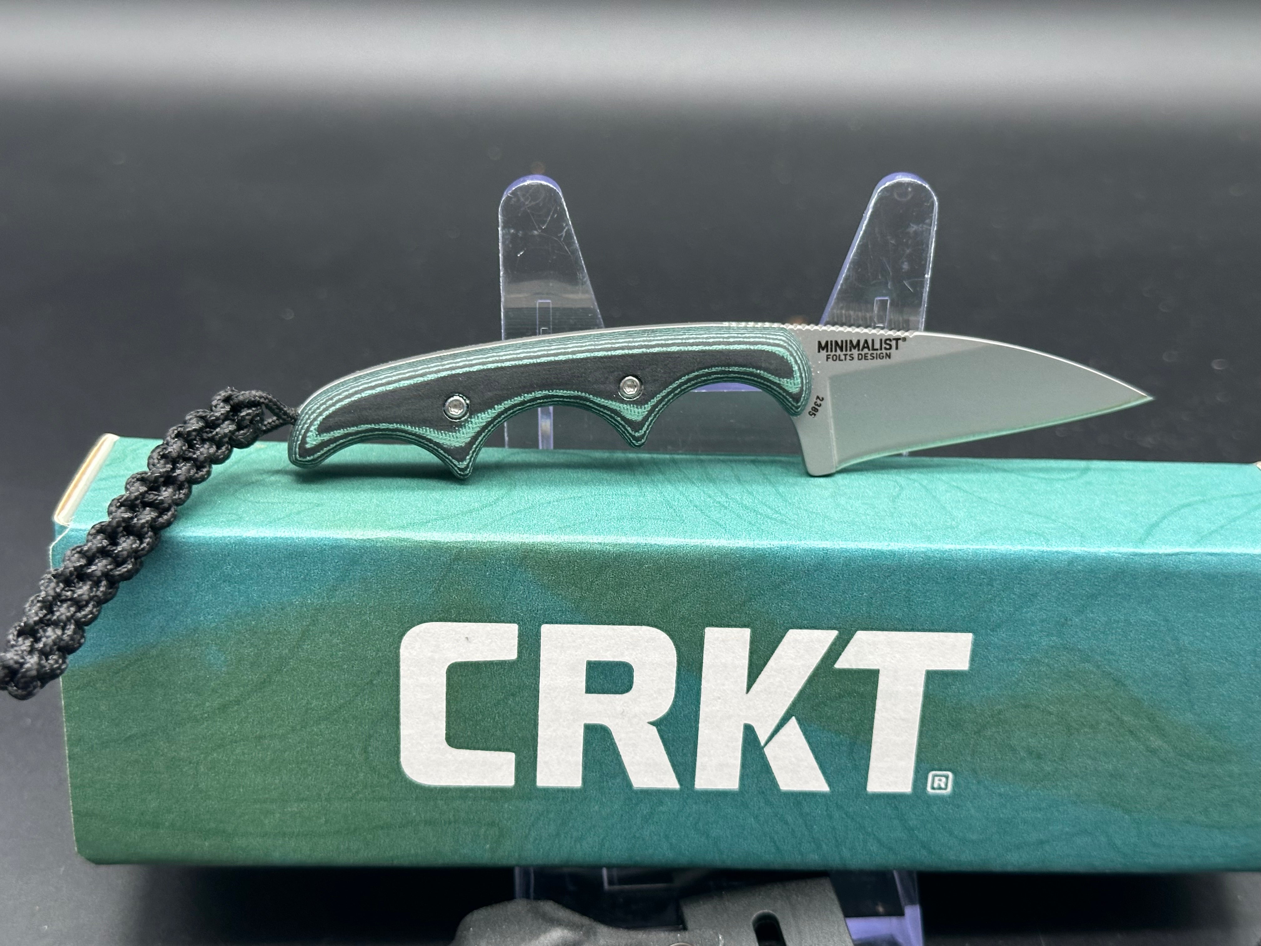 CRKT Folts Minimalist Fixed Blade Neck Knife - 2.25