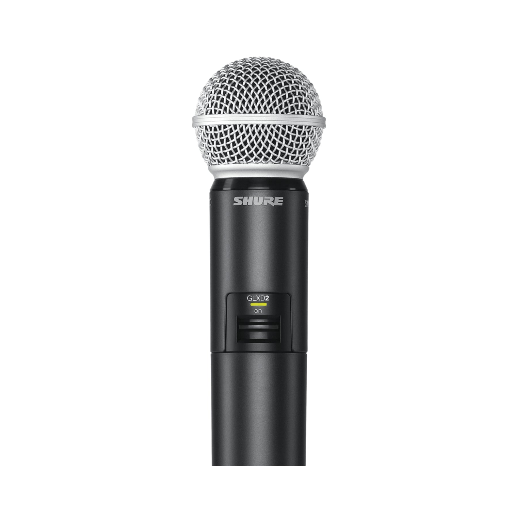 Shure GLXD2/SM58 Digital Wireless Handheld Microphone System with SM58 Capsule - Professional Vocal Mic for Live Performances, Studio Recording & Public Speaking (Open Box)