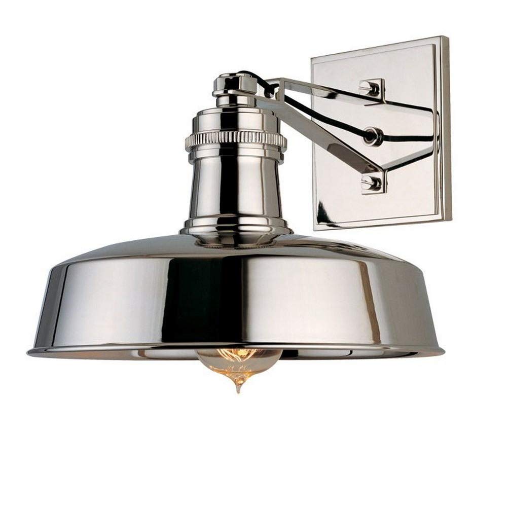 Hudson Valley Lighting 8601-PN Hudson Falls 1-Light Wall Sconce, 8.5