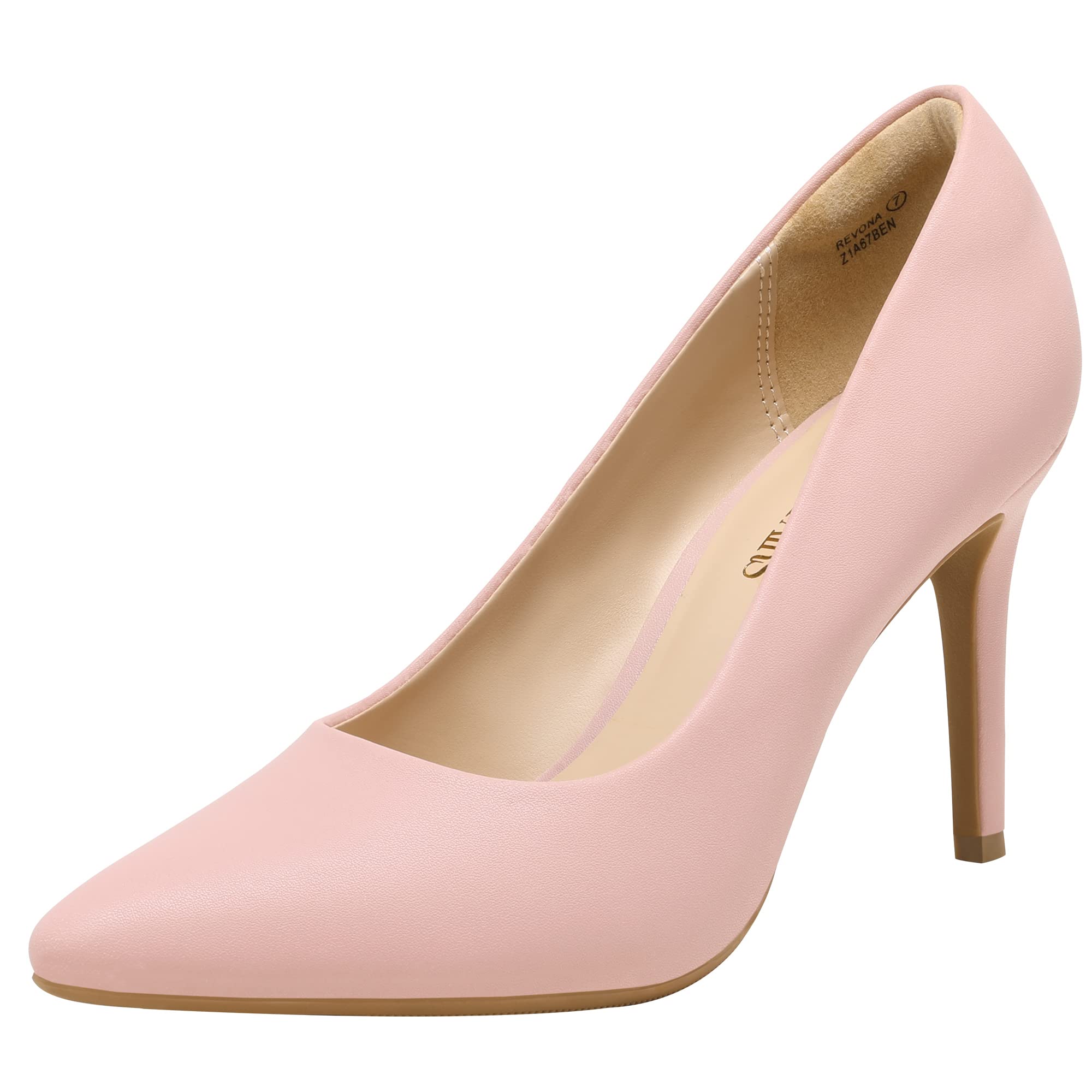 DREAM PAIRS Women's High Heel Stiletto Pumps - Pointed Toe Dress Shoes for Party, Wedding & Evening Wear - Comfortable & Stylish Women's Fashion Heels