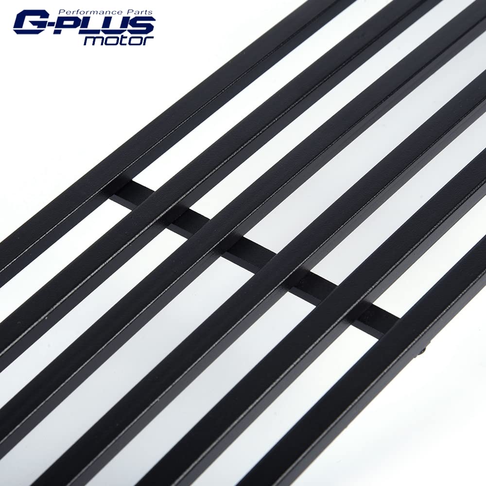 G-PLUS Black Billet Grille for 2009-2014 Nissan Maxima - Front Lower Bumper Upgrade