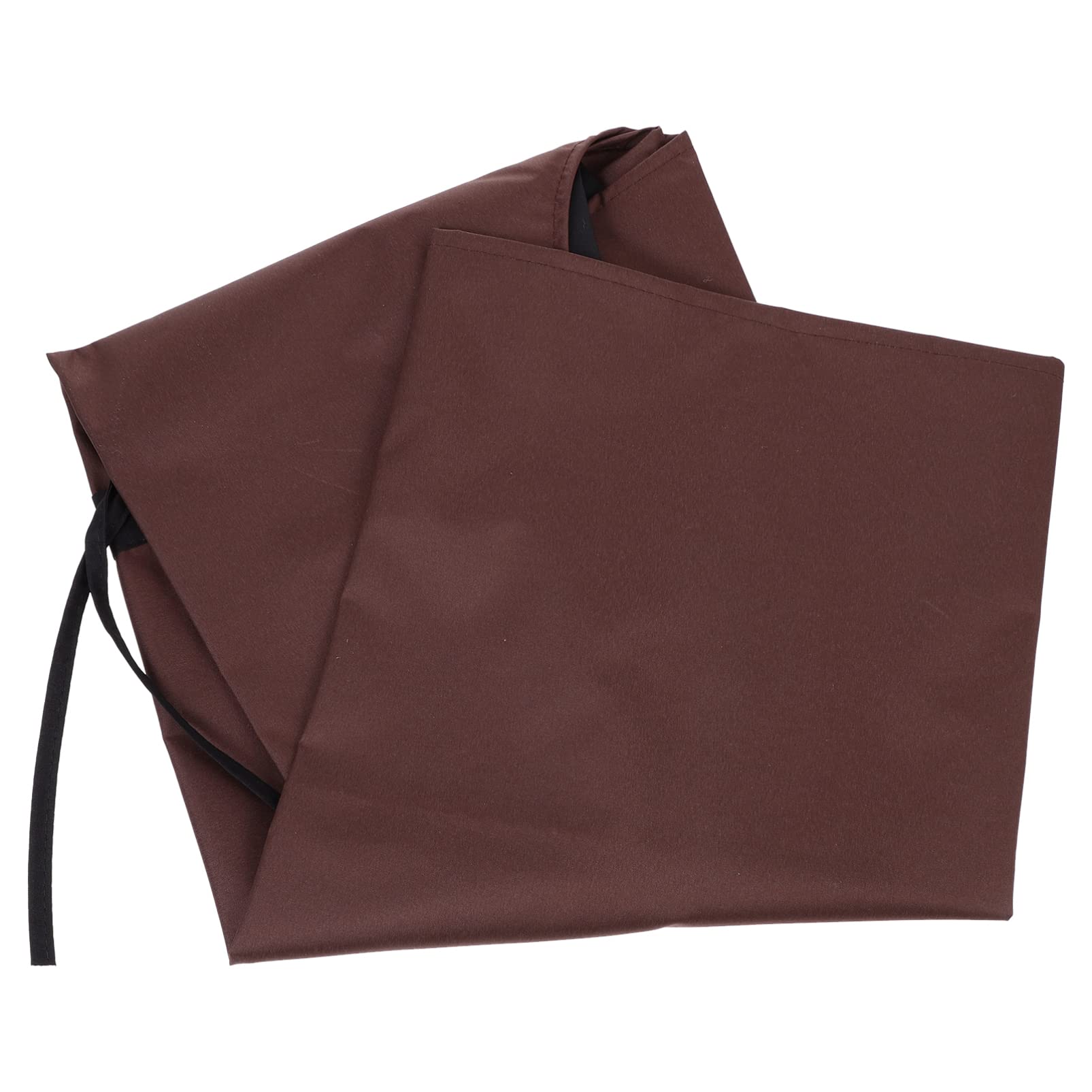 HEMOTON Waterproof Cooking Apron with Pocket - Oil Resistant Kitchen Bib for Baking, Painting & Gardening - Ideal for Chefs, Artists & DIY Enthusiasts (Brown)
