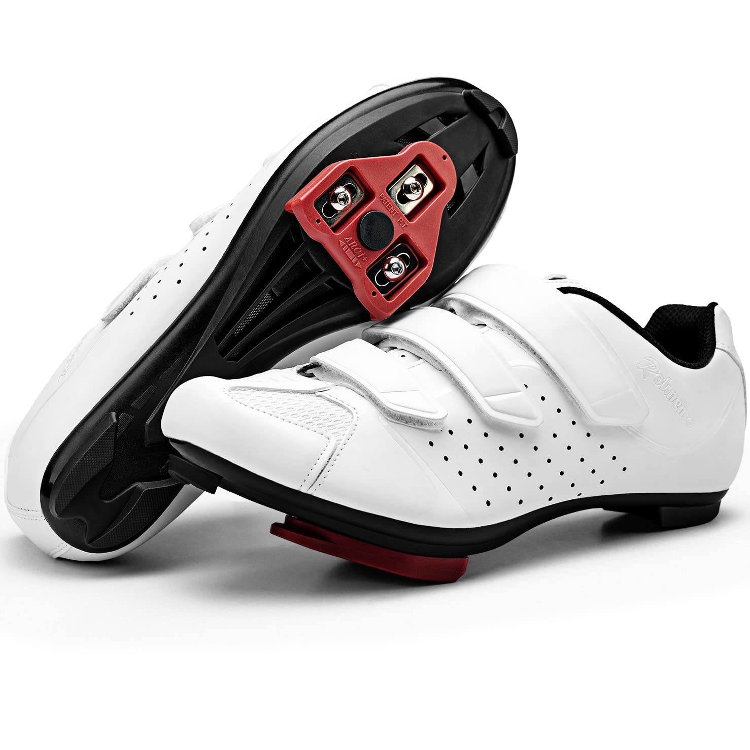 Men's & Women's SPD & Delta Compatible Cycling Shoes for Peloton Bikes - Indoor/Outdoor Spin & Road Bike Shoes with 3-Bolt Cleats - Perfect for Gym, Studio & Outdoor Cycling Workouts