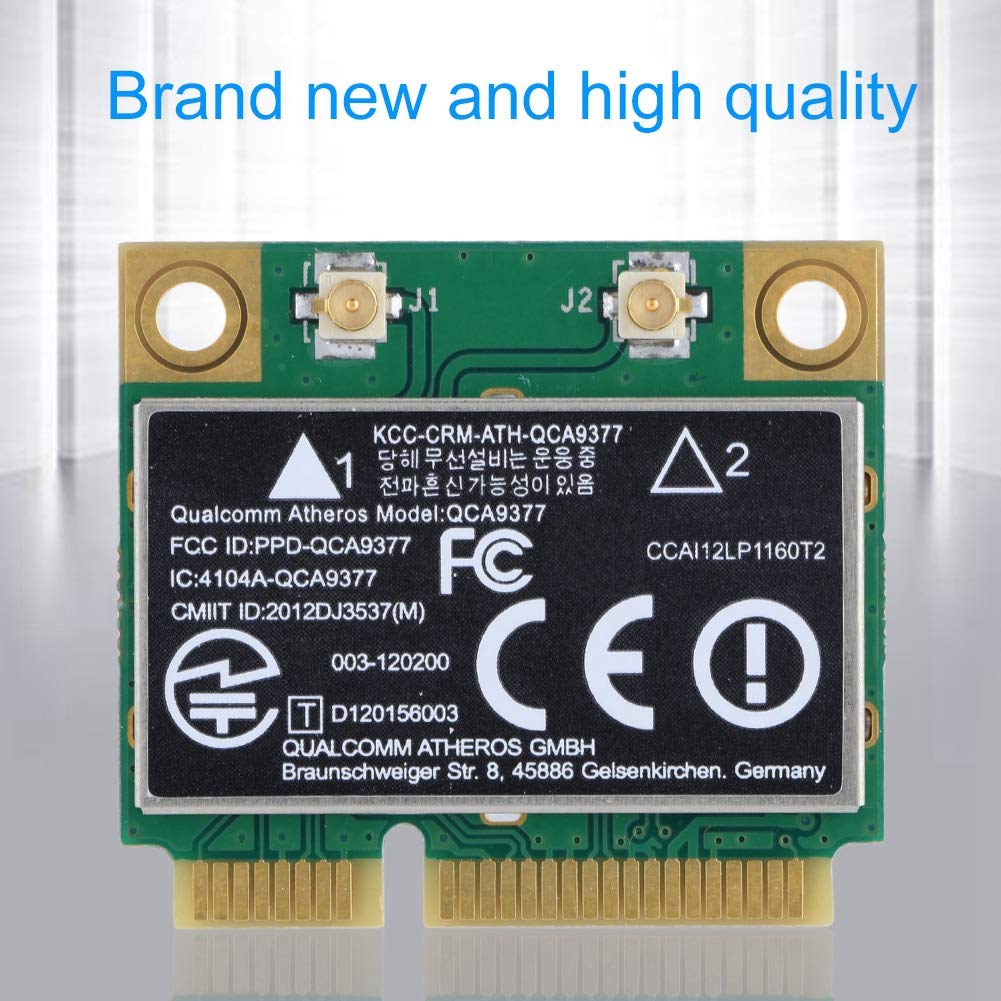 Zerone PCI-E WiFi Card - Dual Band 2.4G/5GHz Wireless Network Adapter 433Mbps for Desktop PC - Perfect for Gaming, Streaming & Home Office Use