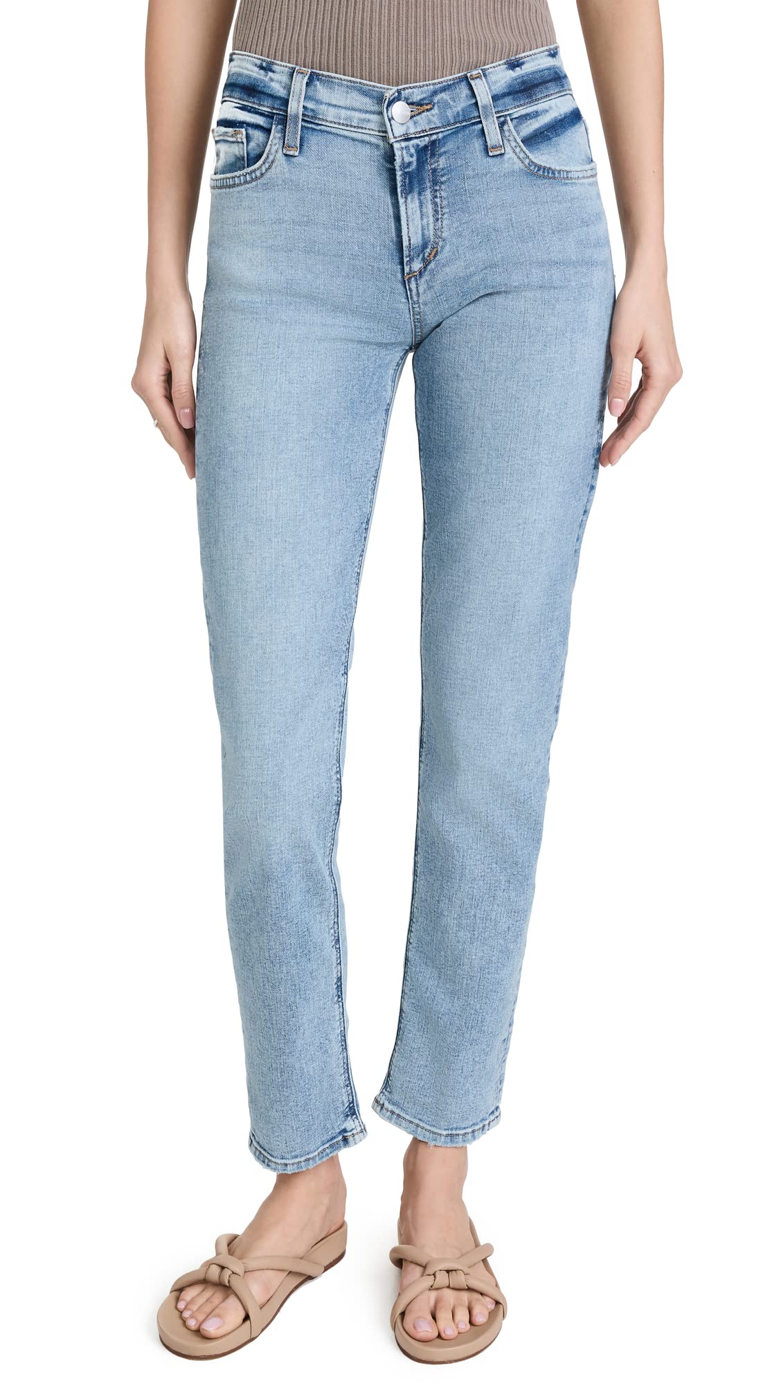 Joe's Jeans Women's The Bobby Boyfriend Jeans - High Waist Distressed Denim Pants for Casual Wear & Everyday Outfits