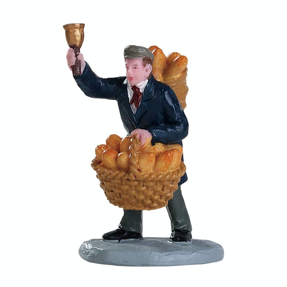 Lemax - Bread Peddler | Fresh Baked Goods Display Stand for Bakeries, Cafes & Farmers Markets | Perfect for Artisan Breads, Pastries & Desserts