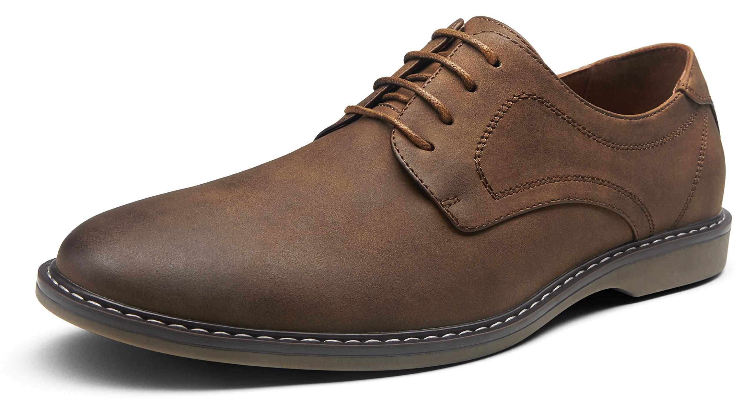 Jousen Men's Retro Classic Business Casual Dress Shoes - Comfortable Oxford Loafers for Office, Wedding & Formal Events