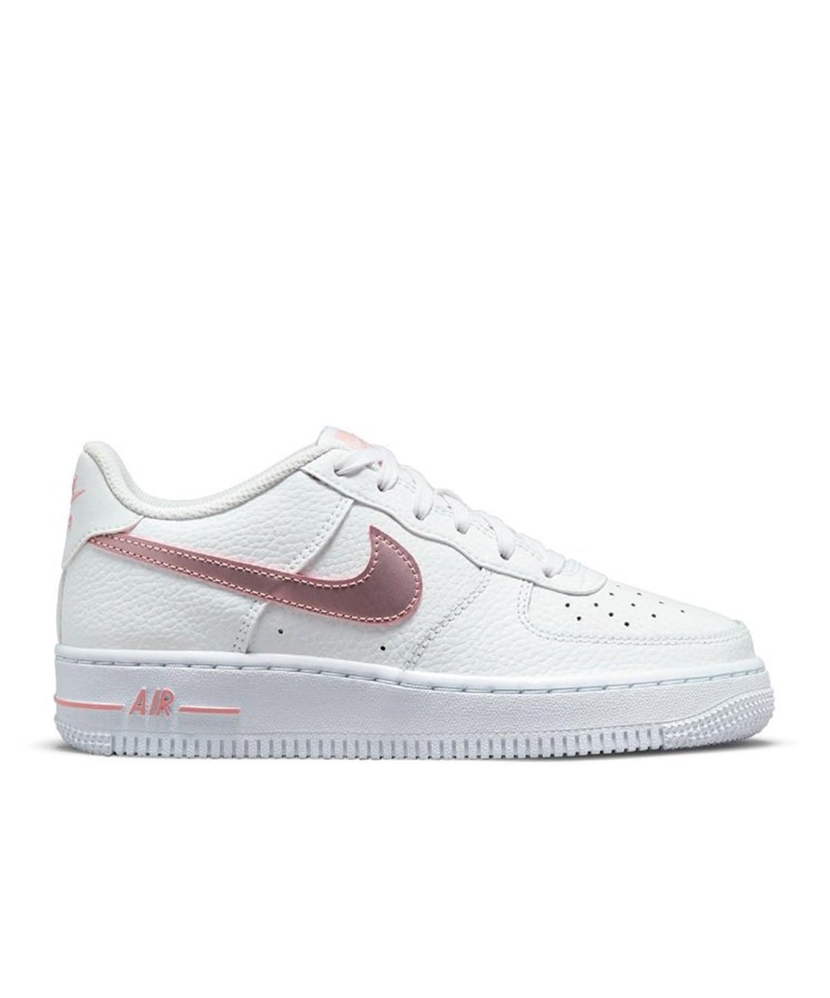 Nike Air Force 1 White Pink Glaze Sneakers for Girls (GS) - Style CT3839-104 | Casual Wear, School, Sports & Fashion Outfits