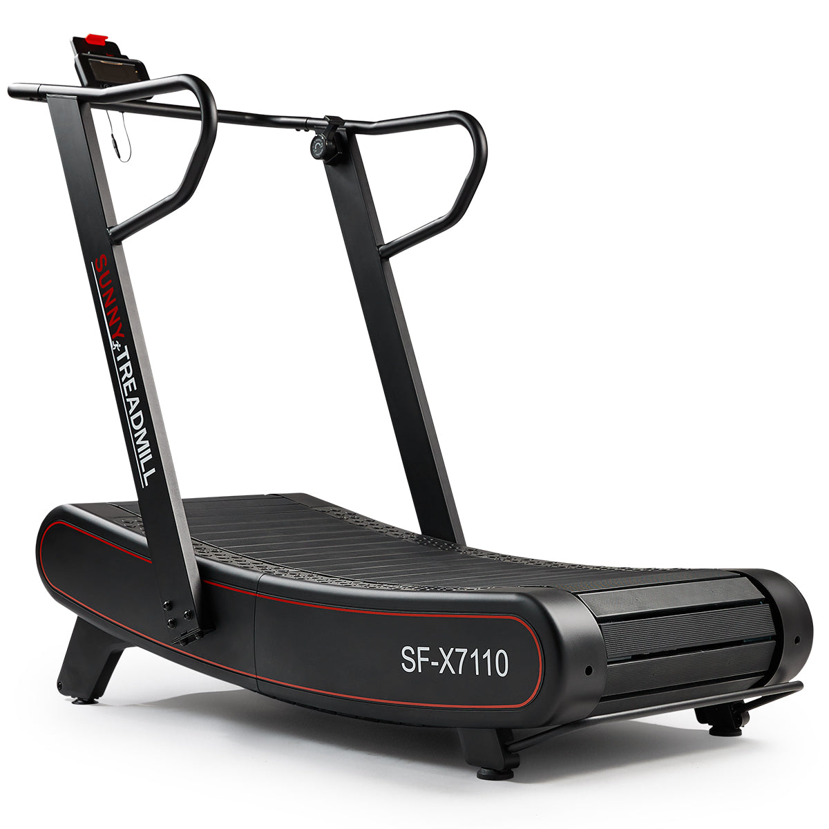 Smart Ultra Manual Treadmill with 8 Levels Magnetic Resistance - Compact Home Gym Equipment for Walking & Running - Perfect for Small Spaces, Apartments & Office Workouts