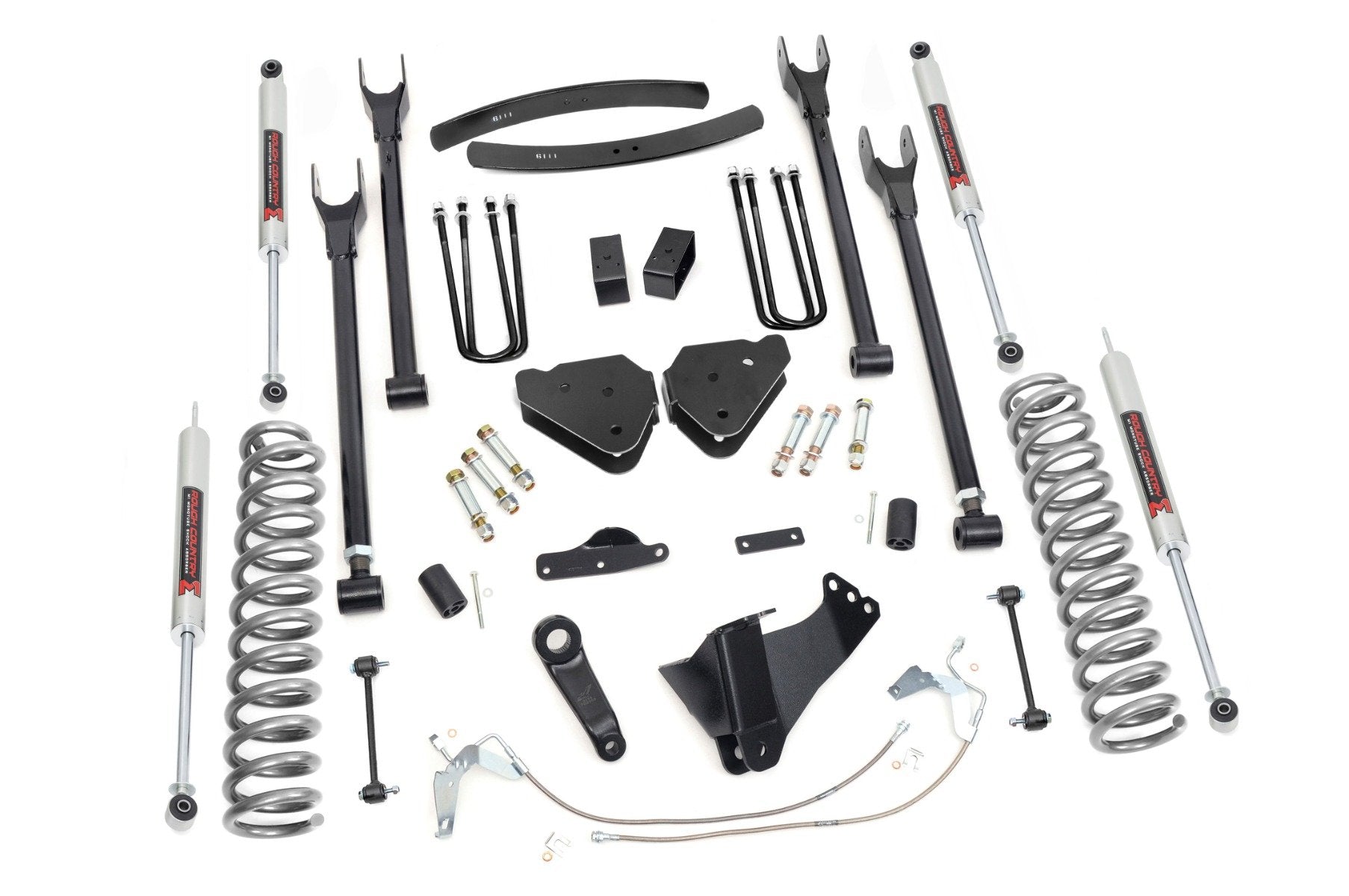6 Inch Lift Kit for Ford F-250/F-350 Super Duty (2008-2010) - Heavy Duty 4 Link Suspension System with M1 Components | Perfect for Off-Roading, Towing & Diesel Truck Upgrades