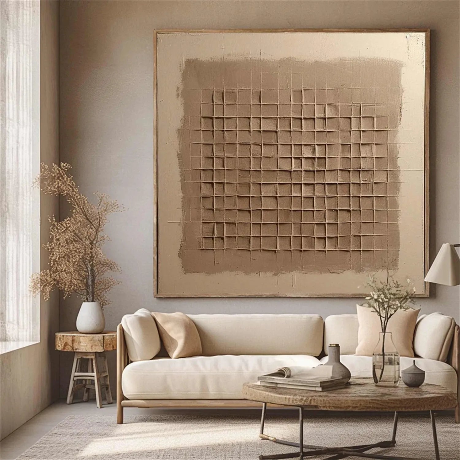 Abstract Tranquility Art Painting #WS170 - Modern Canvas Wall Art for Living Room, Bedroom & Office Decor