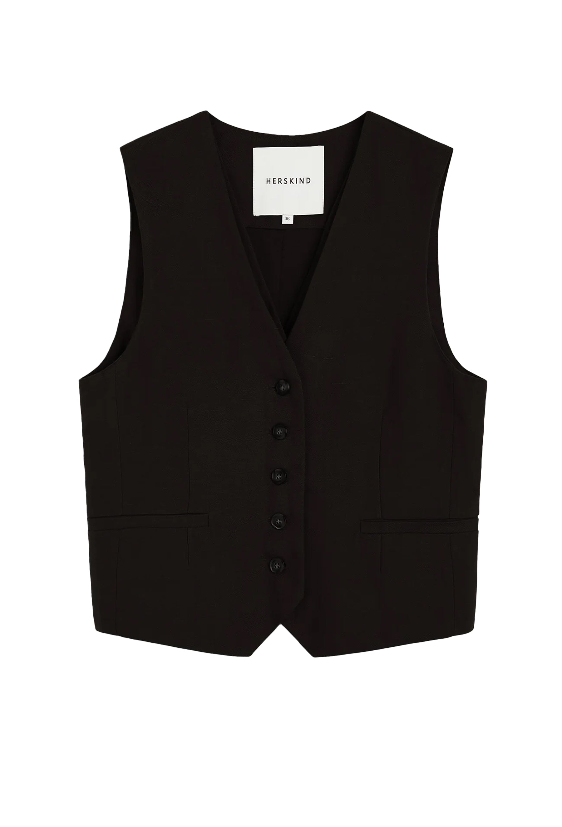Herskind Double Vest for Men - Black Winter Warm Fleece Lined Vest - Perfect for Outdoor Activities, Hiking, and Casual Wear