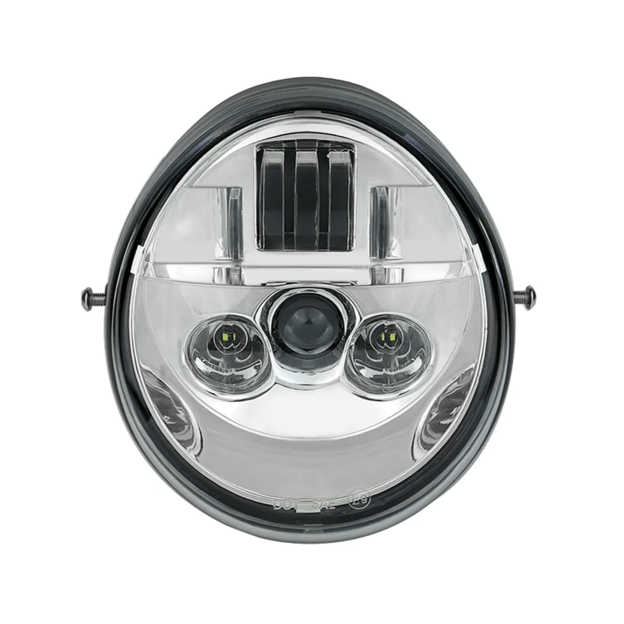 Eagle Lights V-Rod & Street Rod LED Projection Headlight - High Performance Motorcycle Lighting for Harley Davidson VRSC Models - Perfect for Night Riding and Enhanced Visibility