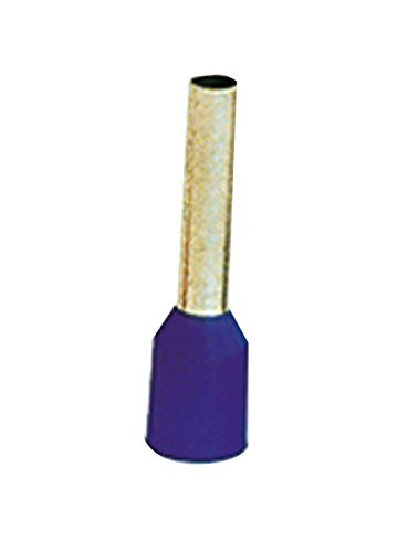 High-Quality 2.5mm x 12mm Wire End Ferrules - Copper Crimp Terminals for Electrical Wiring & DIY Projects - Perfect for Home, Automotive & Industrial Applications