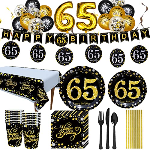 65th Birthday Party Supplies