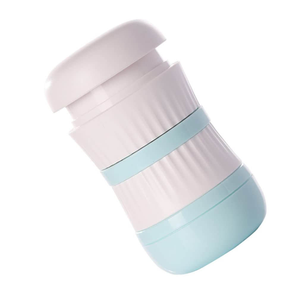 COHEALI 1pc Multifunctional Pill Crusher, Cutter, Splitter & Grinder for Medicine & Vitamins - Light Green, 5.3x5.3x9.6cm - Perfect for Travel, Nursing Homes & Daily Medication Organization