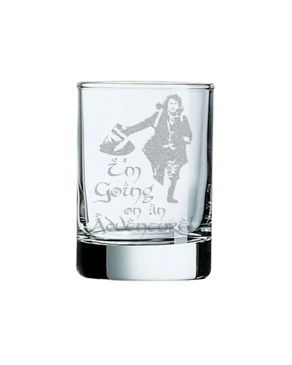 Adventure Themed Shot Glass & Votive Holder - Perfect for Camping, Hiking & Outdoor Parties - Unique Travel Gift for Men & Women