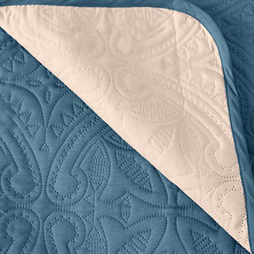Solid - Smoke Blue / Ivory