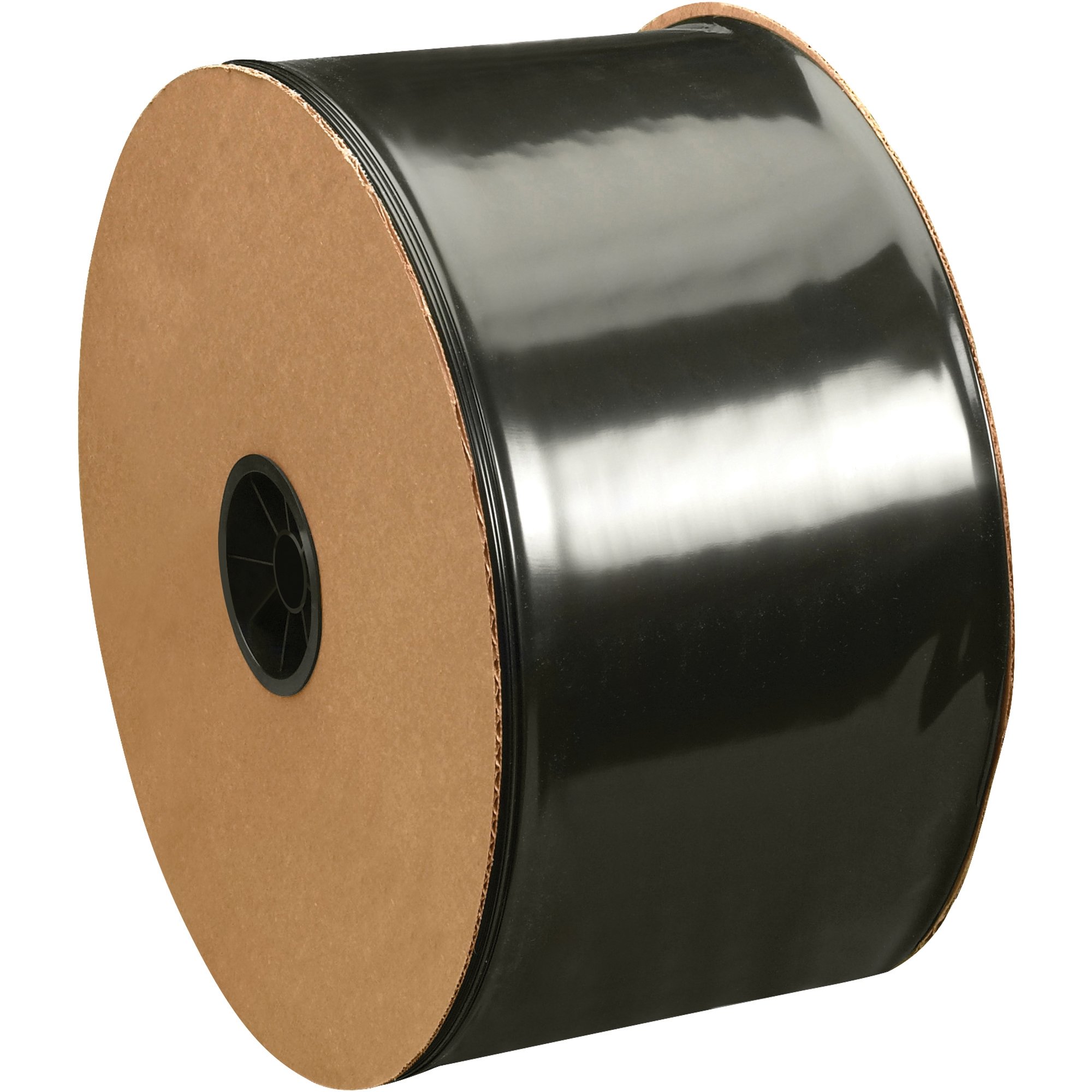 **BOX USA BPT0804B 4 Mil Black Poly Tubing - 8