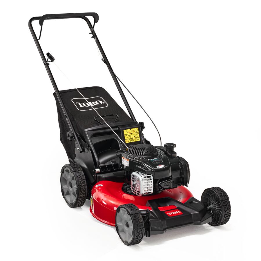 Toro 21311 21 Inch (53 cm) Recycler High Wheel Push Gas Lawn Mower - Perfect for Large Yards & Tough Grass Cutting