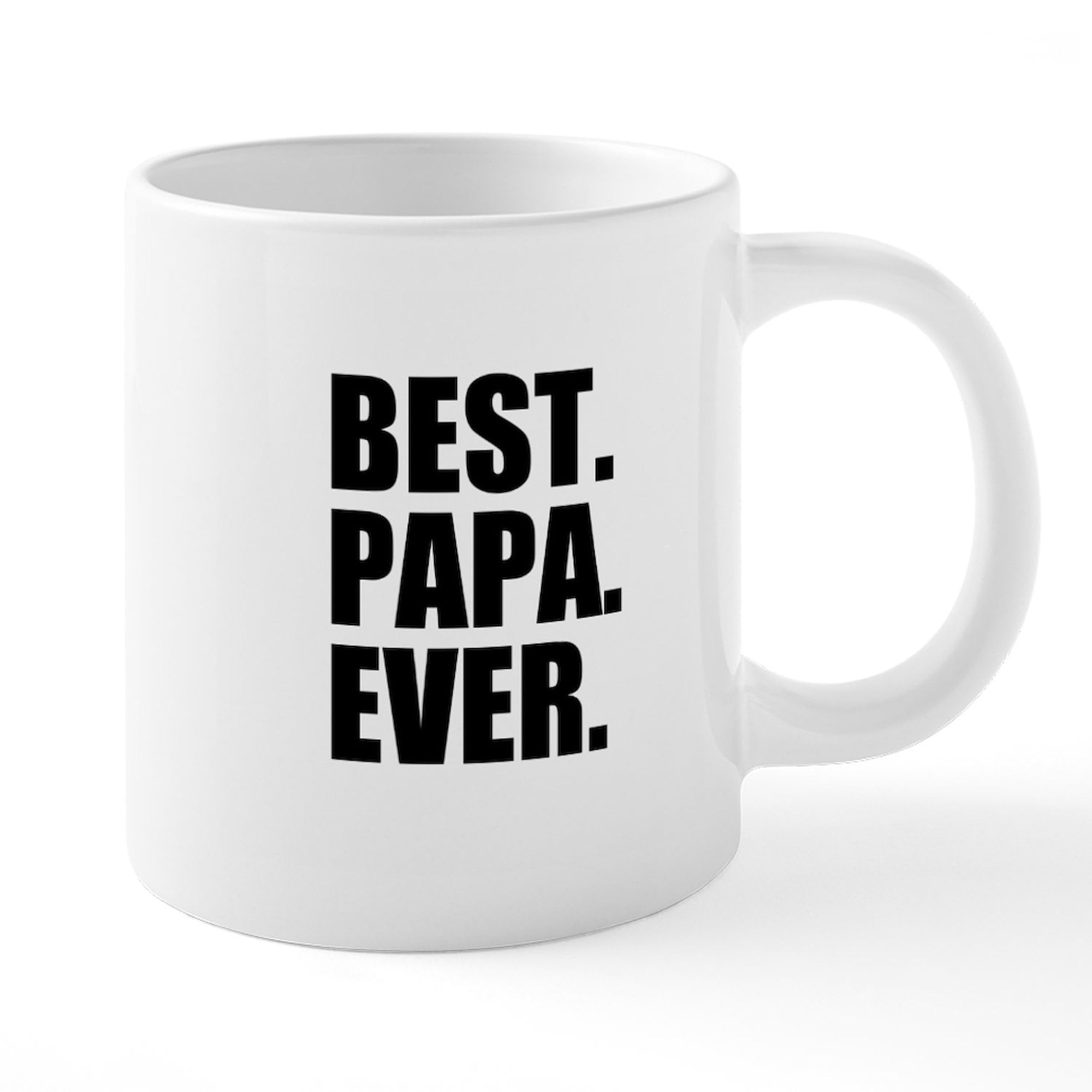 Best Dad Ever Mug - 20 oz Large Ceramic Coffee Cup for Father's Day Gifts - Ideal for Coffee, Tea, Hot Chocolate at Home or Office