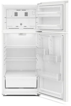 Amana ARTX3028PW 16.4 Cu. Ft. Top Freezer Refrigerator - Energy Efficient, Spacious Design for Home, Apartment & Kitchen Storage