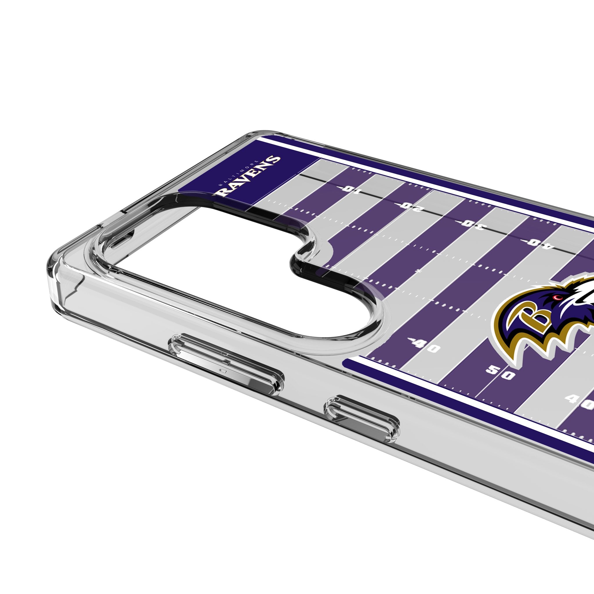 Baltimore Ravens Field Clear Phone Case for Samsung Galaxy - Durable Protective Cover with Team Logo - Perfect for Game Day & Everyday Use