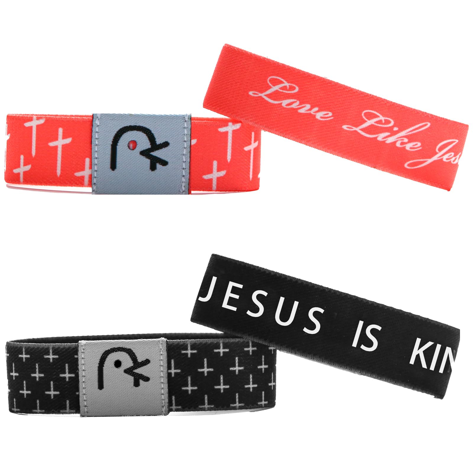 Scannable NFC Bible Verse Bracelet - WWJD Christian Bracelet with Daily Scripture for Women & Men - Religious Gift for Couples - Connect to Phone for Instant Bible Access - Perfect for Church, Prayer & Daily Inspiration