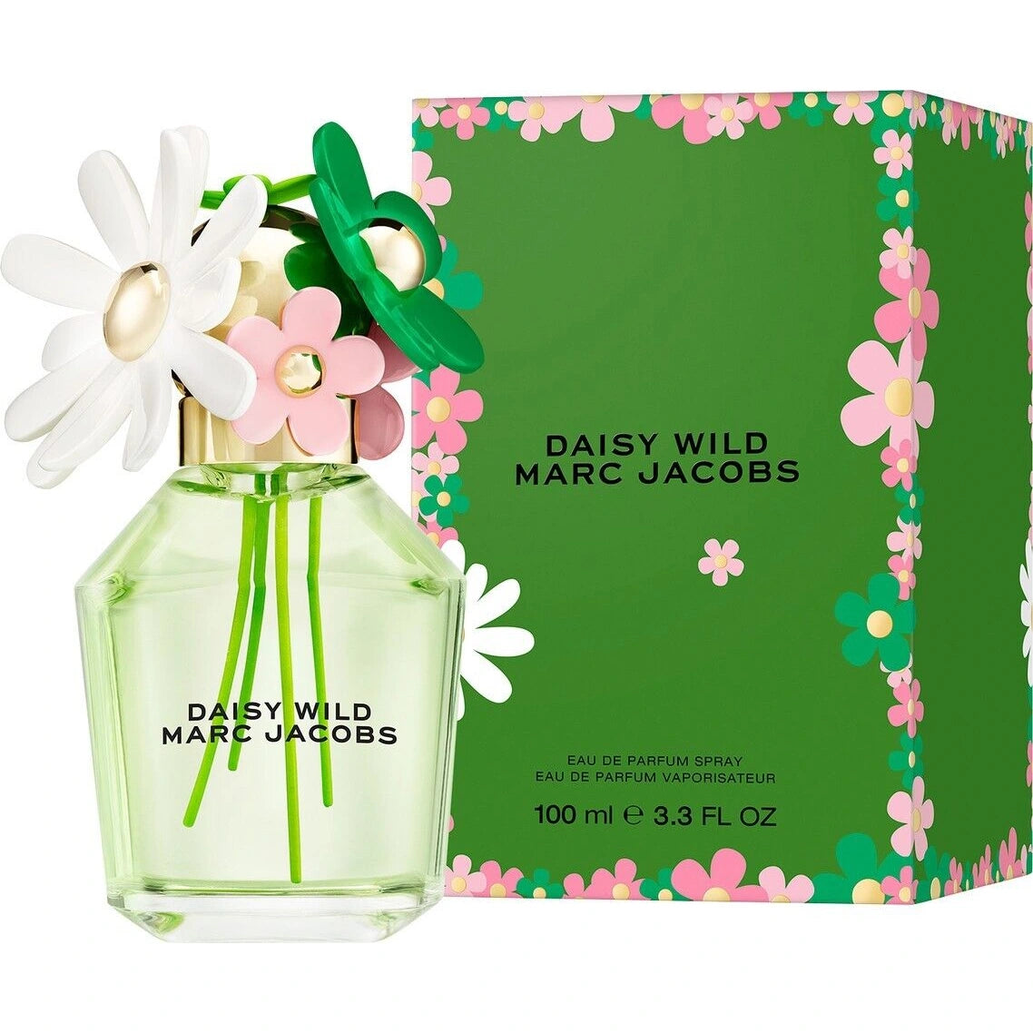 Daisy Wild 3.4 oz Eau de Parfum for Women - Floral Fragrance Perfume Spray for Daily Wear & Special Occasions