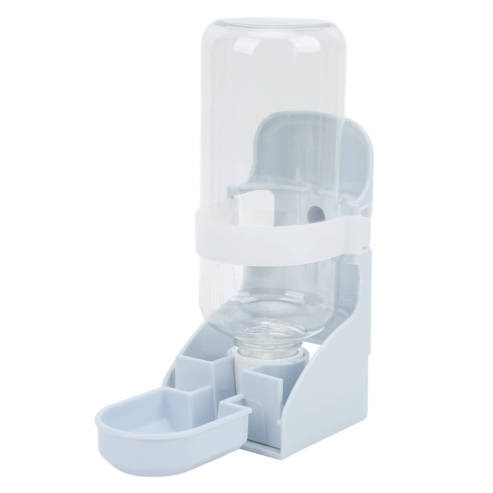 Automatic Small Pet Hanging Water Dispenser - ABS Convertible Bunny Water Feeder for Chinchilla, Ferret, Rabbit (Blue) | Perfect for Cage, Hutch & Travel Use
