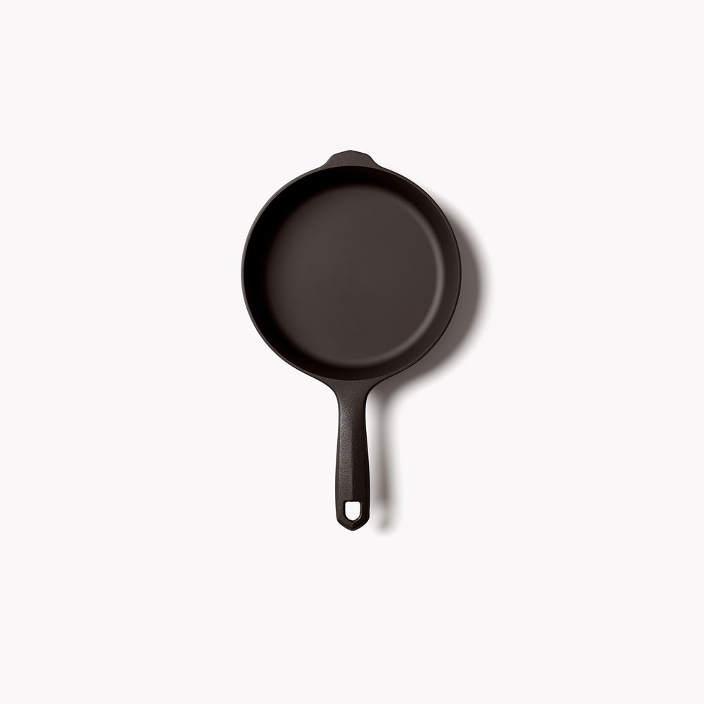 Premium No.4 Cast Iron Skillet - 10.25 Inch Pre-Seasoned Cookware for Stovetop, Oven & Grill - Perfect for Searing, Baking & Camping Cooking