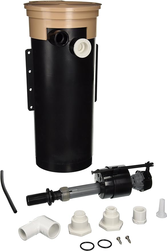 Pentair 17 Autofill Fluidmaster Almond Toilet Tank Fill Valve - Universal Replacement for Leaking Toilets - Perfect for Home, Office & Commercial Use