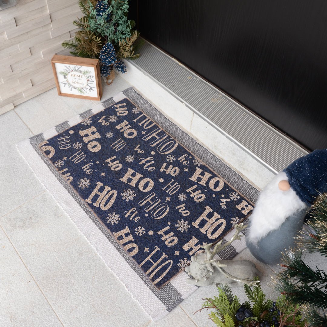 Ho Ho Ho Christmas Decorations - Festive Holiday Home & Party Decor for Xmas Tree, Fireplace, and Office