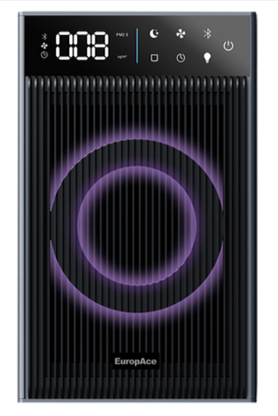 Europace EPU 3320C PLAY Series 4-in-1 Air Purifier with HEPA Filter for Home, Office, Bedroom - Eliminates Dust, Pollen, Pet Dander & Odors
