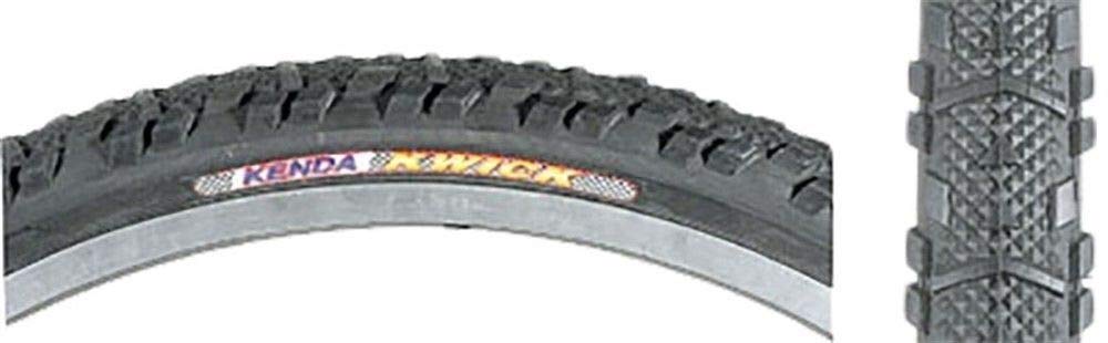 Sunlite Kwick MTB Tires 26 x 1.95 Inch - High Performance Mountain Bike Tires for Trail Riding & Off-Road Cycling - Black/Black Skin - Durable & Lightweight for All-Terrain Adventures