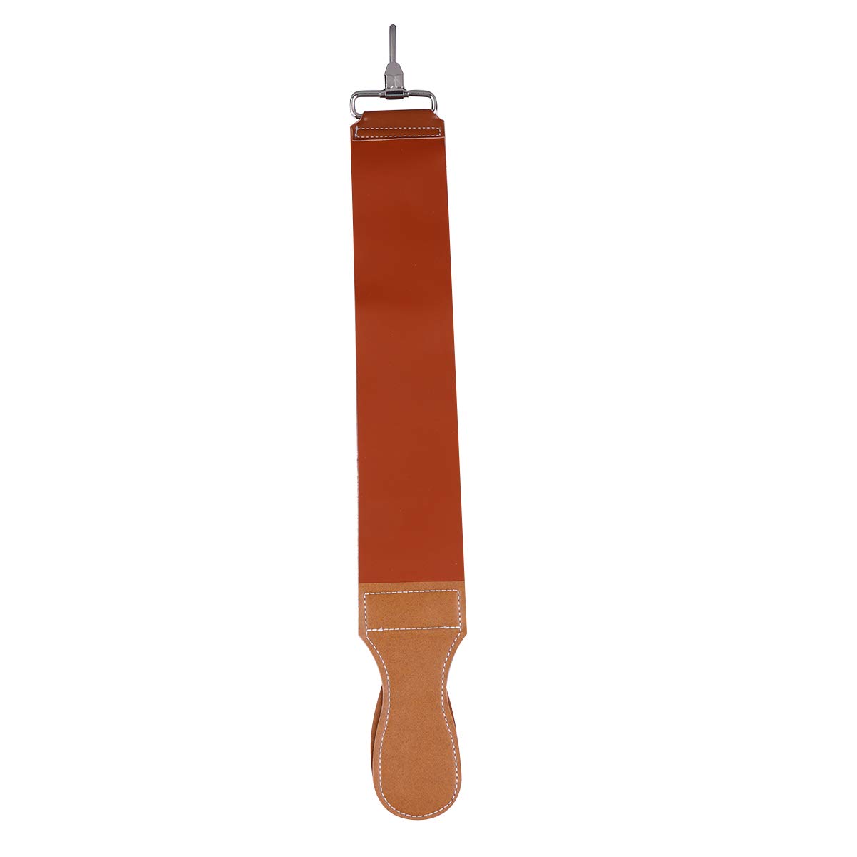 Double-Layer Leather Razor Strop for Barber & Shaving - Professional Sharpening Strap for Straight Razors & Knives - Perfect for Home & Professional Grooming