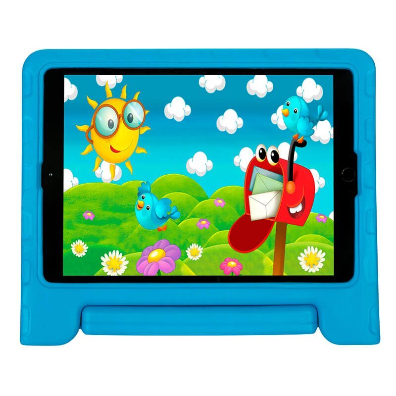 Targus Antimicrobial iPad Case for Kids - Blue Protective Folio with Safe Materials | Perfect for School, Travel, and Daily Use