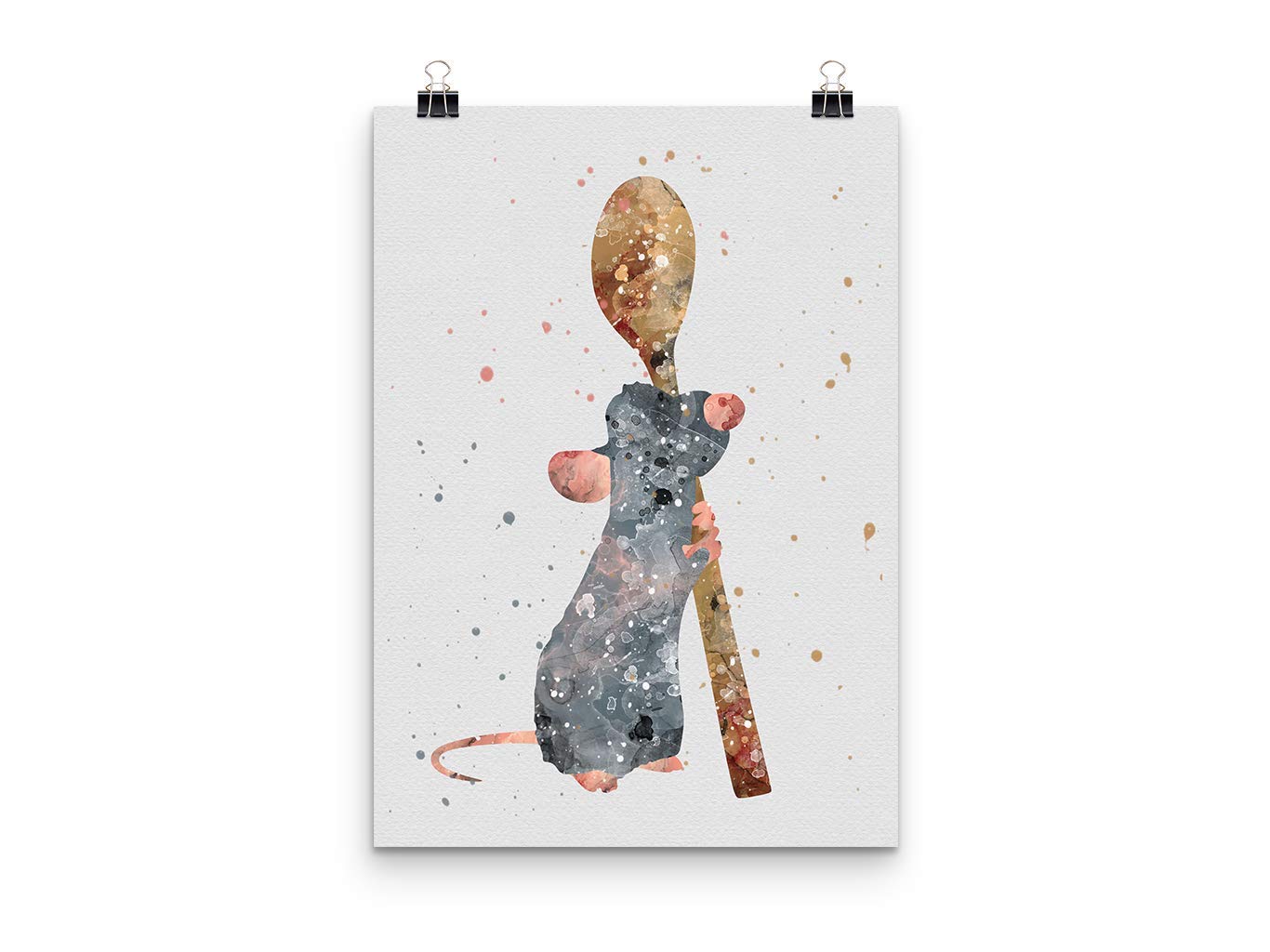 Remy Ratatouille Wall Art Print - Kitchen & Dining Decor