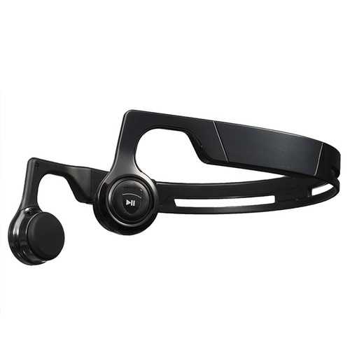 Bluetooth 4.2 Wireless Open Ear Bone Conduction Headphones - Comfortable Lightweight Stereo Headset for Running, Cycling & Outdoor Sports - Compatible with Smartphones & Tablets