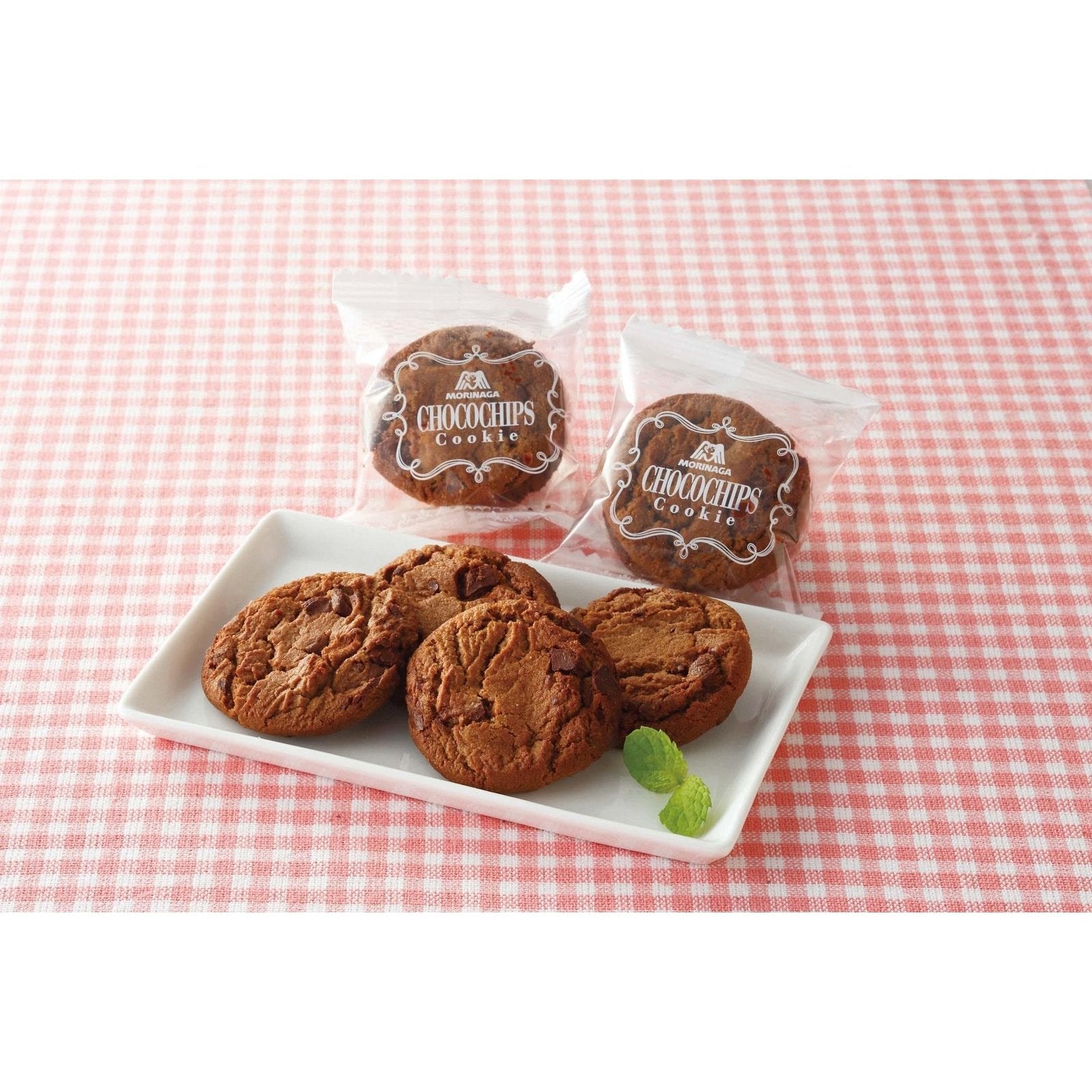 Morinaga Choco Chips Chocolate Cookies - 5 Pack | Premium Japanese Snacks for Kids & Adults | Perfect for Lunchboxes, Parties & Office Snacking