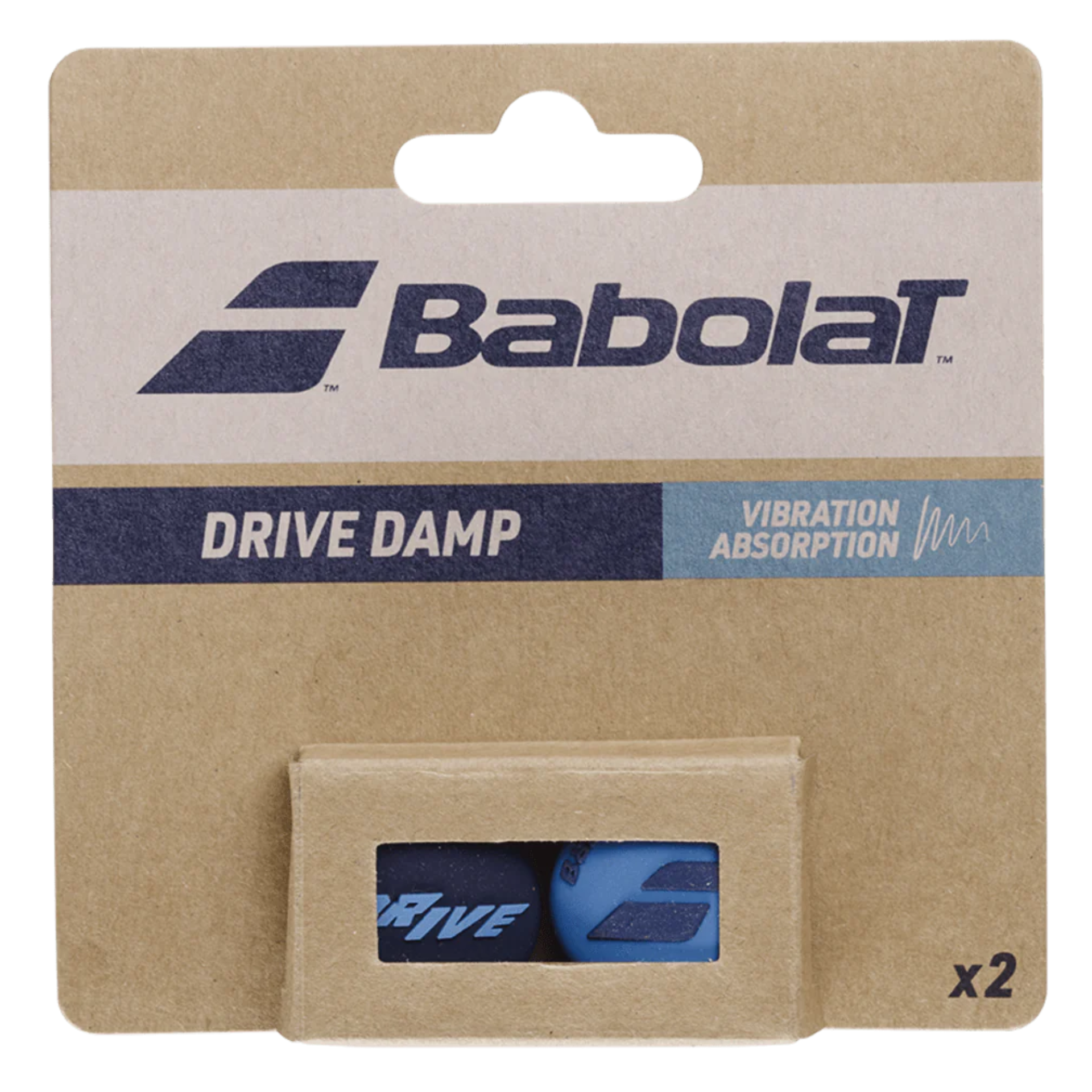 Babolat Drive Damp x2 - Premium Tennis Vibration Dampener for Better Control & Comfort | Perfect for Tennis Players & Enthusiasts